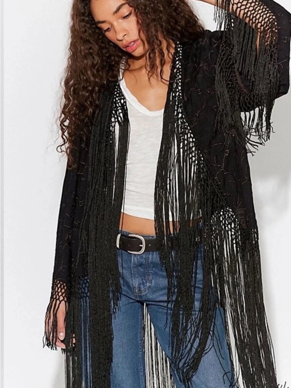 Free People London Nights Piano Duster NWT | One Size